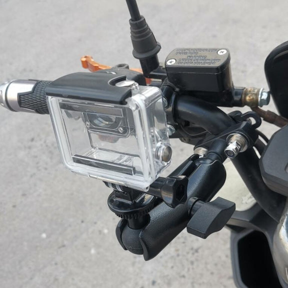 Motorcycle Riding Recorder Bracket Camera Holder, Style: KZ05 + KL04 + KD09