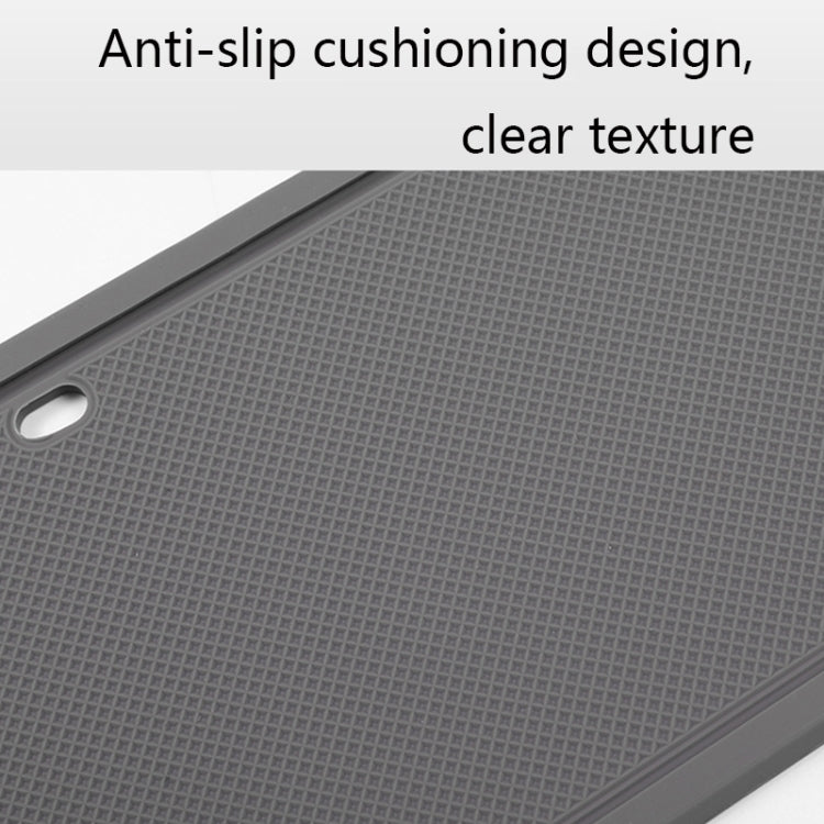 2 Sets Water-resistant Rustproof Non-damaging Car Paint Silicone License Plate Frame, Specification: Black