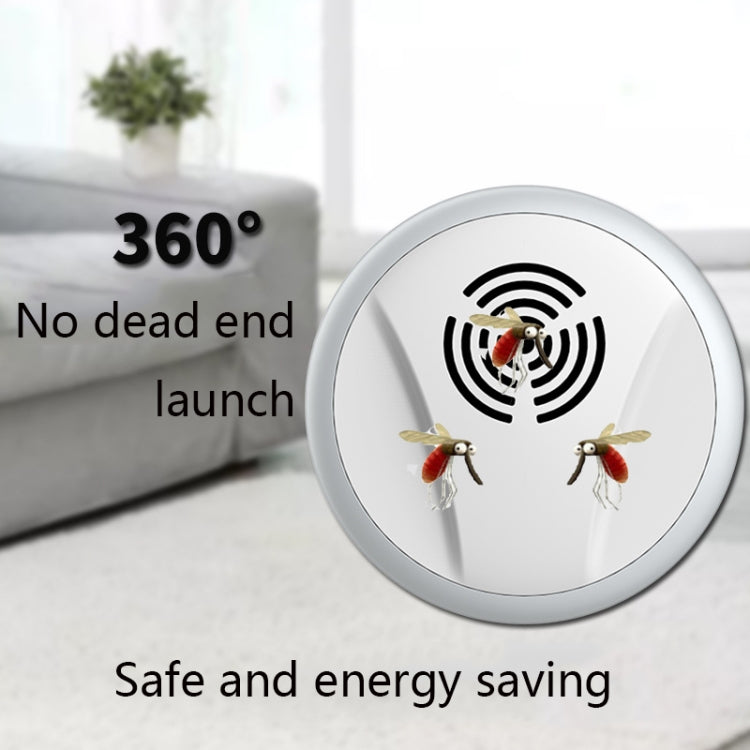 Ultrasonic Mouse Repeller Mute Noise Reduction Mosquito Killer(UK Plug)