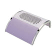 80W Nail Vacuum Cleaner Desktop Fan Vacuum Cleaner,EU Plug(Purple) - Nail Art Equipment by PMC TechLife | Online Shopping South Africa | PMC TechLife | Buy Now Pay Later Mobicred
