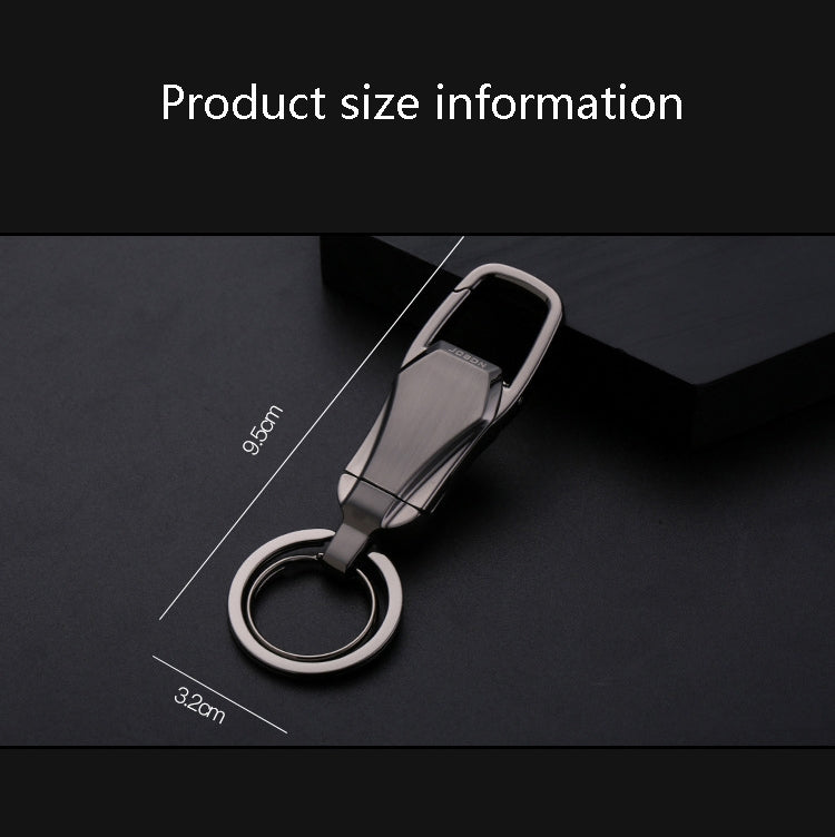 JOBON ZB-8780 Multi-Function Keychain Man Portable Mobile Phone Bracket Metal Waist Car Keychain(Silver)