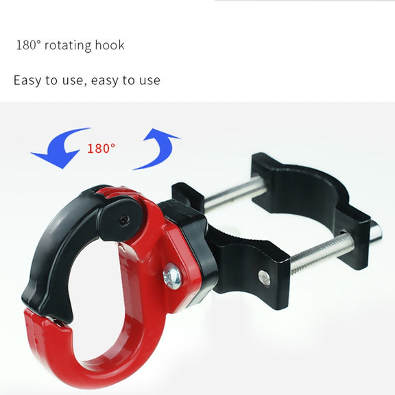 For Ninebot MAX G30 Scooter Accessories Aluminum Alloy Hook Rod Hook, Specification: Simple Model (Black)