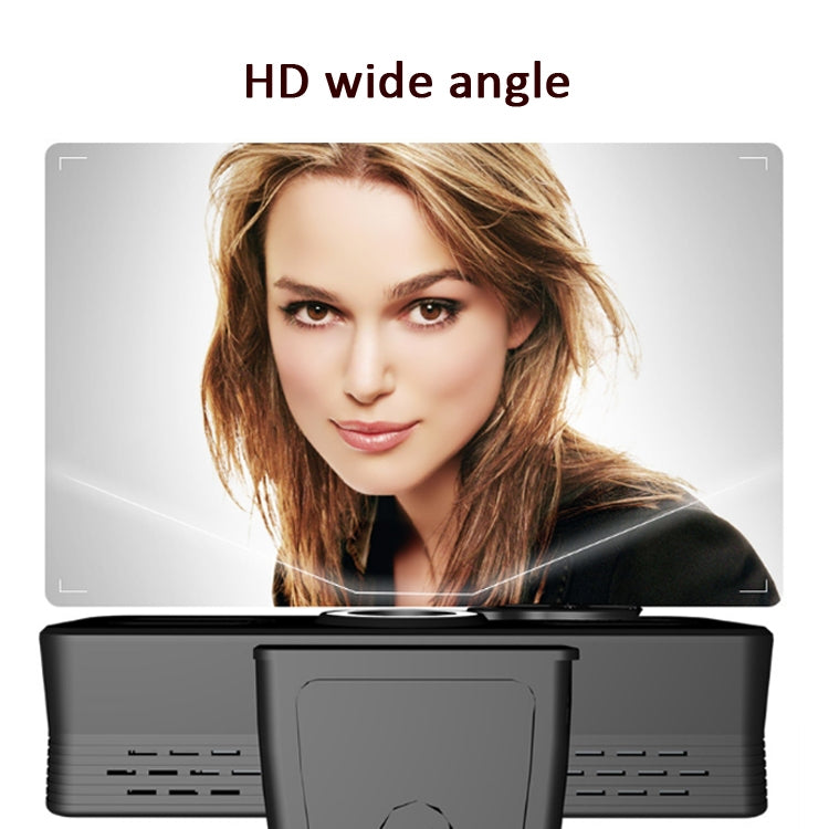C360 4K  Network High-Definition Computer Camera Drive-Free Beautifying Light Camera with Omnidirectional Microphone, Cable Length: 1.8m