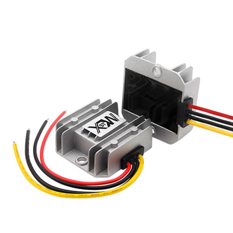 XWST DC 12/24V To 5V Converter Step-Down Vehicle Power Module, Specification: 12/24V To 5V 10A Medium Aluminum Shell