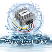 XWST DC 12/24V To 5V Converter Step-Down Vehicle Power Module, Specification: 12/24V To 5V 30A Large Aluminum Shell