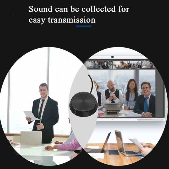 M70 Support 3.5 Output 360-Degree Pickup Video Voice Call USB Omnidirectional Microphone Conference Microphone Webcast Microphone