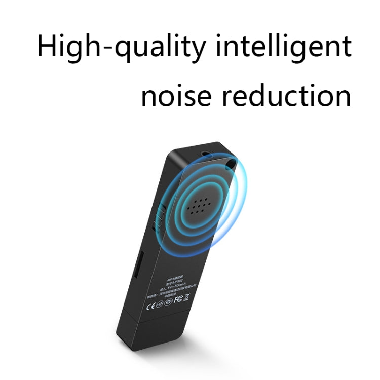 XT02 U Disk Style MP3 Music Player, Memory Capacity: Bluetooth Set(Black)