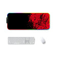 400x900x4mm F-01 Rubber Thermal Transfer RGB Luminous Non-Slip Mouse Pad(Red Fox) - Mouse Pads by PMC TechLife | Online Shopping South Africa | PMC TechLife | Buy Now Pay Later Mobicred