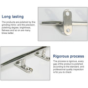 Light Round Cable Bolt 316 Stainless Steel Clevis Cable Bolt, Specification: 200mm 8inch