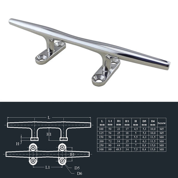 Light Round Cable Bolt 316 Stainless Steel Clevis Cable Bolt, Specification: 200mm 8inch