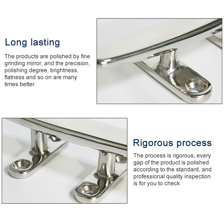 316 Stainless Steel Light-Duty Flat Claw Bolt Speedboat Yacht Ship Accessories, Specification: 100mm 4inch