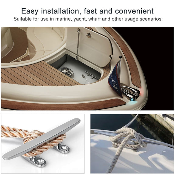 316 Stainless Steel Light-Duty Flat Claw Bolt Speedboat Yacht Ship Accessories, Specification: 100mm 4inch