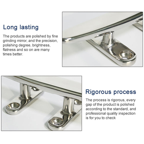 316 Stainless Steel Light-Duty Flat Claw Bolt Speedboat Yacht Ship Accessories, Specification: 200mm 8inch