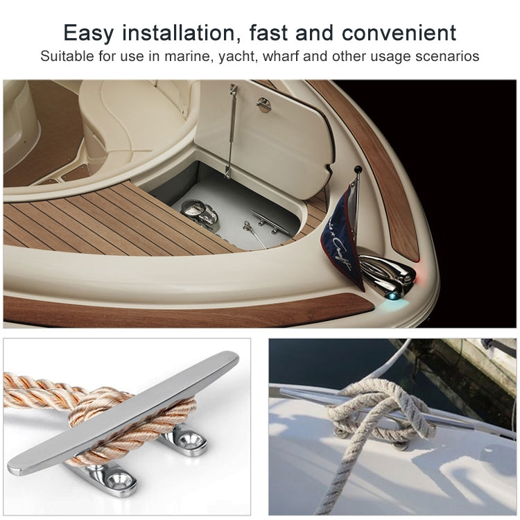 316 Stainless Steel Light-Duty Flat Claw Bolt Speedboat Yacht Ship Accessories, Specification: 200mm 8inch