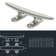 316 Stainless Steel Light-Duty Flat Claw Bolt Speedboat Yacht Ship Accessories, Specification: 250mm 10inch