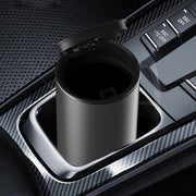BEN.JACK Car Trash Can Multi-Function Storage Box In Car(Deep Gray With 35 Garbage Bags)