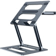 Oatsbasf Z08 Metal Notebook Support Adjustable Desktop Increase Notebook Stand(Gray) - free shipping - PMC TechLife - Order now!