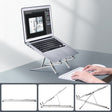 Oatsbasf Z02 Laptop Increasing Cooling Bracket Aluminum Alloy Desktop Adjustable Bracket(Silver) - free shipping - PMC TechLife - Order now!