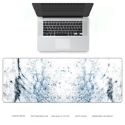 300x800x5mm Marbling Wear-Resistant Rubber Mouse Pad(Mountain Ripple Marble)