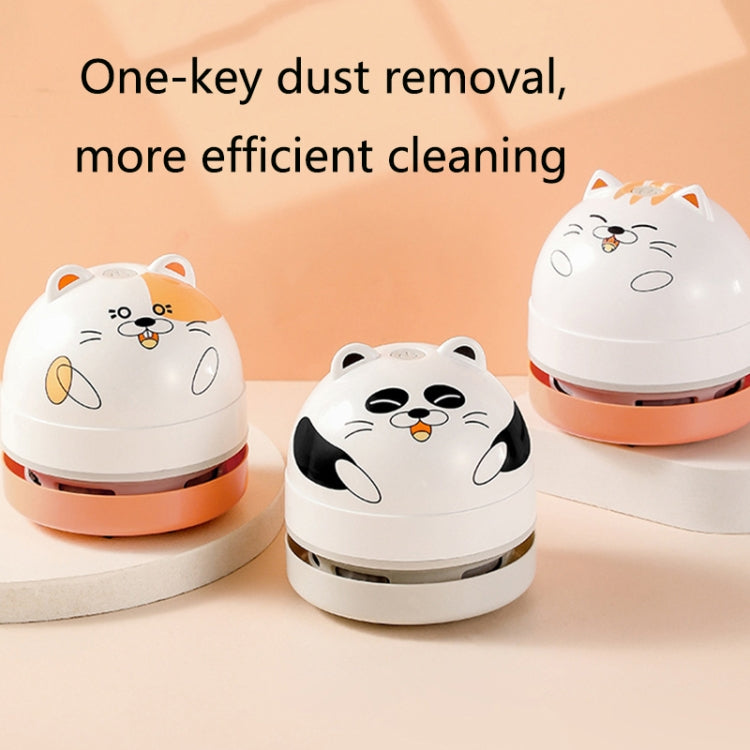 M18 USB Portable Mini Vacuum Cleaner Desktop Keyboard Handheld Cleaner(Hamster)
