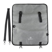 WESSLECO Chef Knife Tool Storage Bag Oxford Cloth Knife Bag(Gray)
