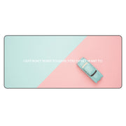 400x900x4mm AM-DM01 Rubber Protect The Wrist Anti-Slip Office Study Mouse Pad( 29)
