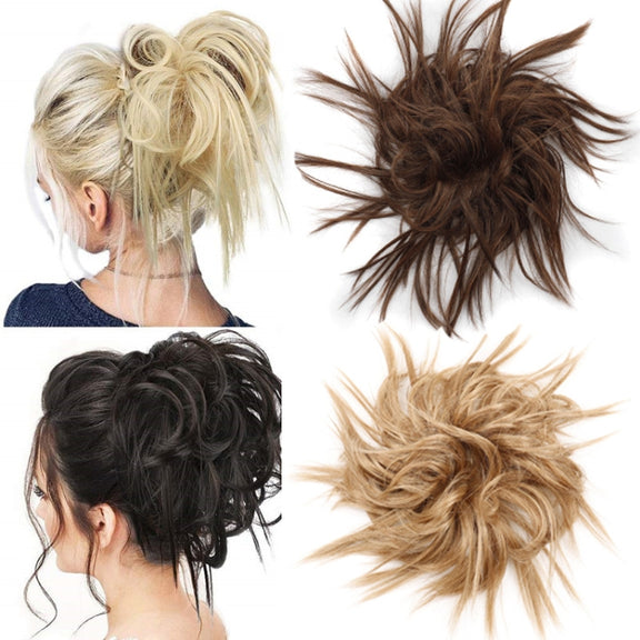 Personality Messy Cocktail Hair Circle Wig Curly Hair Circle(Q17-27T613)