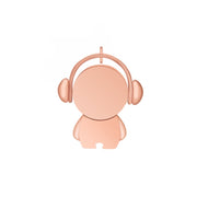 Y01 Metal Musician Car Cartoon Style U Disk, Capacity: 32GB(Rose Gold)