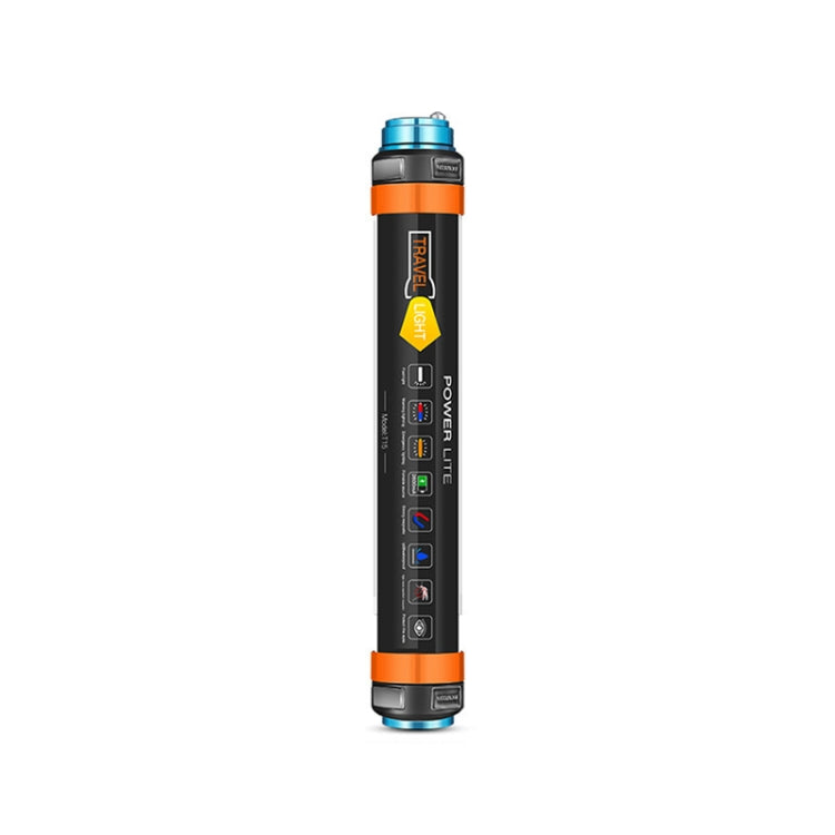 T15 Outdoor LED Camping Light Multi-Function Emergency IP68 Water-resistant Flashlight with Mosquito Repellent / Warning Function