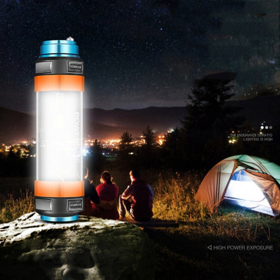 T25 Outdoor LED Camping Light Multi-Function Emergency IP68 Water-resistant Flashlight with Mosquito Repellent / Warning Function