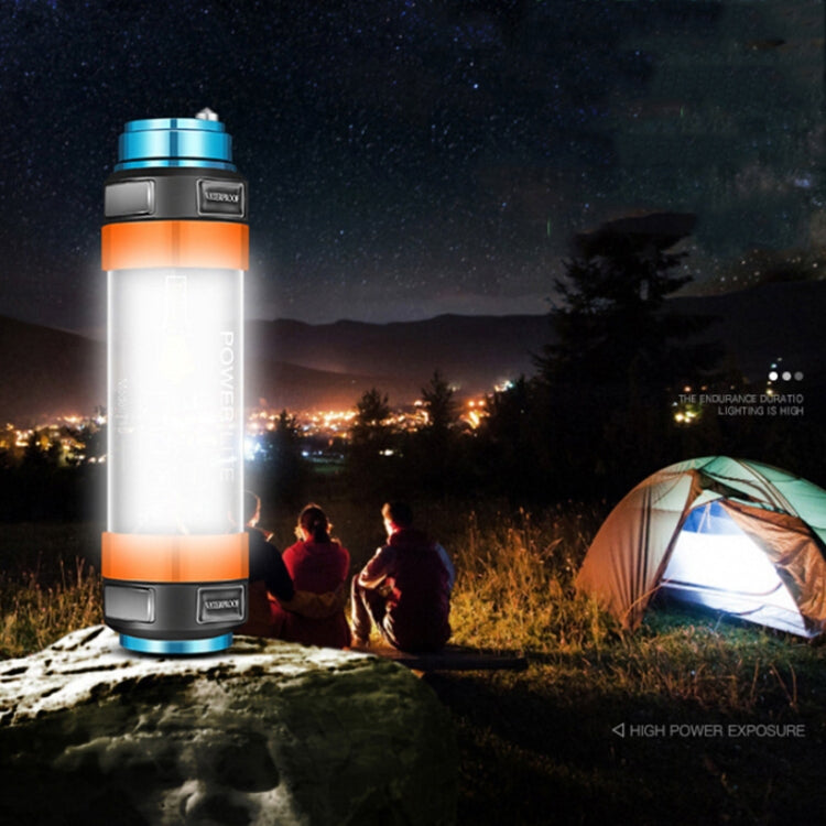 T30 Outdoor LED Camping Light Multi-Function Emergency IP68 Water-resistant Flashlight with Mosquito Repellent / Warning Function