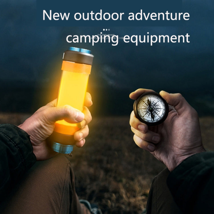 T30 Outdoor LED Camping Light Multi-Function Emergency IP68 Water-resistant Flashlight with Mosquito Repellent / Warning Function