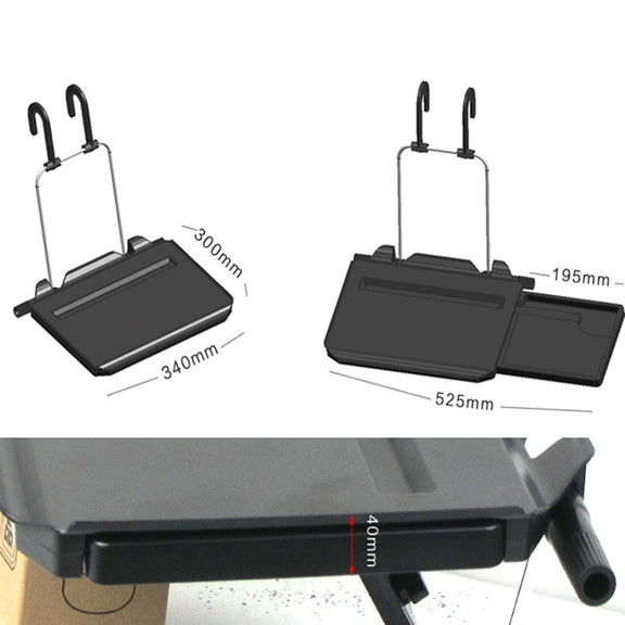 SHUNWEI SD-1508B Car With Drawer Steering Wheel Card Table Computer Rack Chair Back Bracket Storage Table Dinner Plate