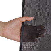 4 PCS Net Yarn Magnetic Suction Type Car Sunshade Curtain, Size: Thick Front Row Arc