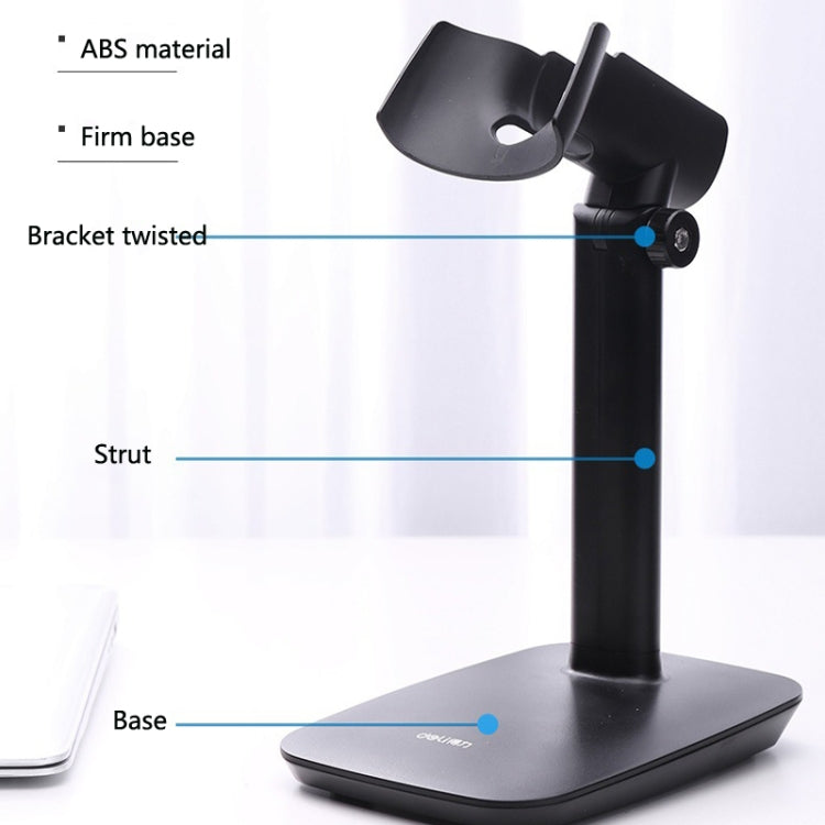 Deli 15130 Wireless Scanner Adjustable ABS Bracket