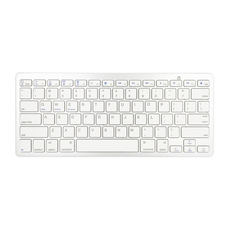 X5 Bluetooth 3.0 Wireless 78 Keys Foreign Language Small Language Keyboard(English)