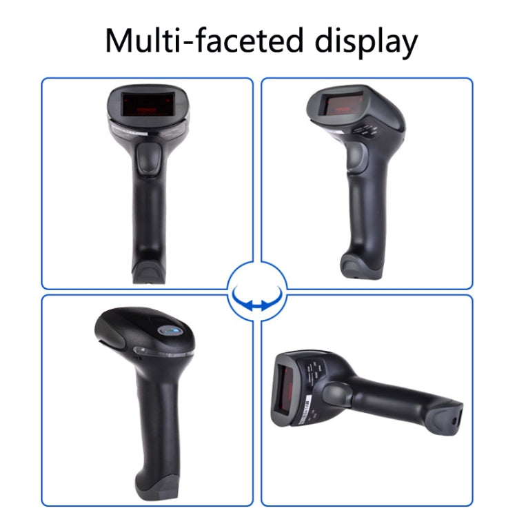 NETUM F5 Anti-Slip And Anti-Vibration Barcode Scanner, Model: Wired Laser