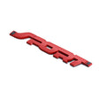 6 PCS  Metal 3D Stereo Car Sticker Modified Sport Tail Sticker Body Sticker(Red) - 3D Creative Stickers by PMC TechLife | Online Shopping South Africa | PMC TechLife | Buy Now Pay Later Mobicred