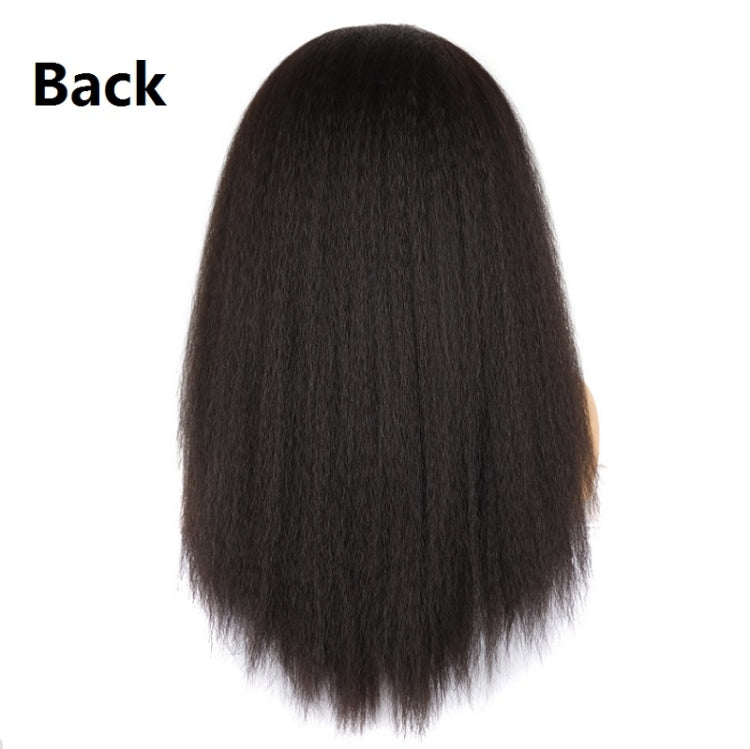 Turban Headband Corn Beard Long Hair Wig Headgear, Color Classification: 18C # E