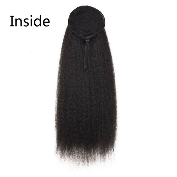 Fluffy Corn Whisker Long Curly Hair Fake Ponytail, Colour: 6.BUG #