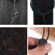 Fluffy Corn Whisker Long Curly Hair Fake Ponytail, Colour: 6.BUG #