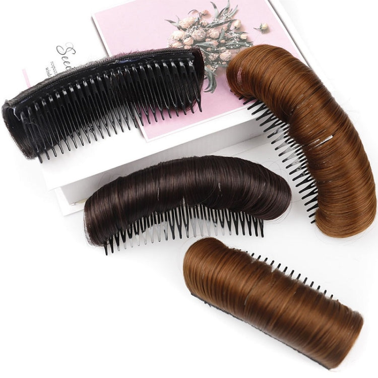 4 PCS Forehead Hair Root Padding And Combing Hair Pack, Colour: 10cm Dark Brown