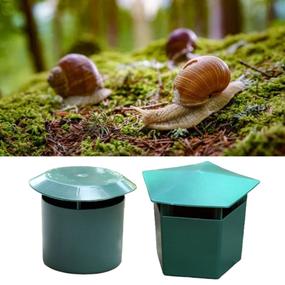 Snail Trap Garden Vegetable Garden Snail Trap Physically Kill Snail Cage,Style: Pentagon