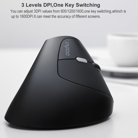 Rapoo MV20 Ergonomic Wireless Silent Vertical Mouse(Silent Version)