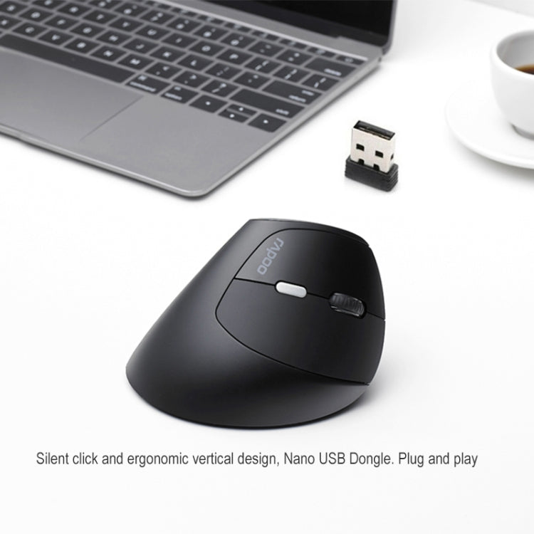 Rapoo MV20 Ergonomic Wireless Silent Vertical Mouse(Silent Version)