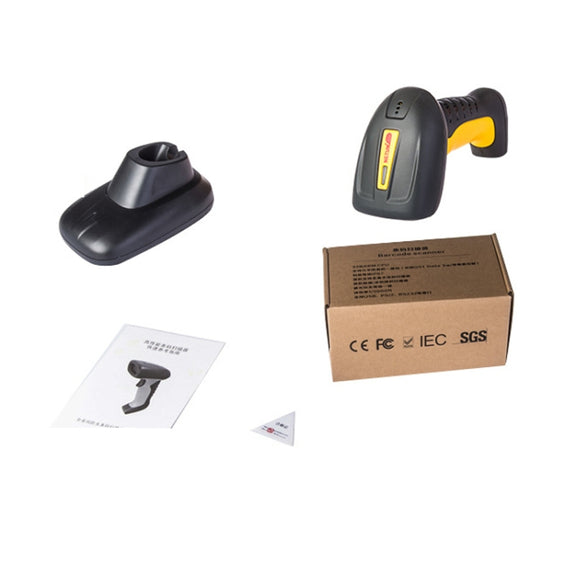 NETUM DPM Water-resistant Industrial Barcode Scanner With Storage Barcode QR Code Scanner, Specification : Wireless