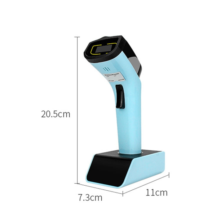 Handheld Barcode Scanner With Storage, Model: Wireless Red Light
