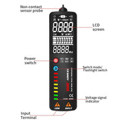 BSIDE Dual-Mode Smart Large-Screen Display Multimeter Electric Pen Portable Voltage Detector, Specification: ADMS1CL