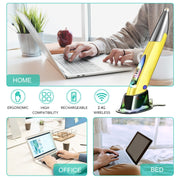 PR-A18 2.4G Charge Mouse Pen Handwritten Glow Wireless Mouse Pen(Red)