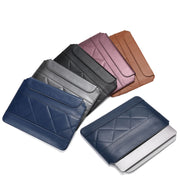 Microfiber Leather Thin And Light Notebook Liner Bag Computer Bag, Applicable Model: 14-15 inch(Brown)